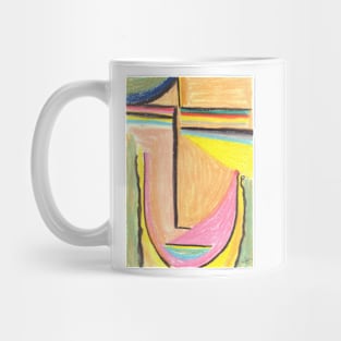 Abstract Face Mug